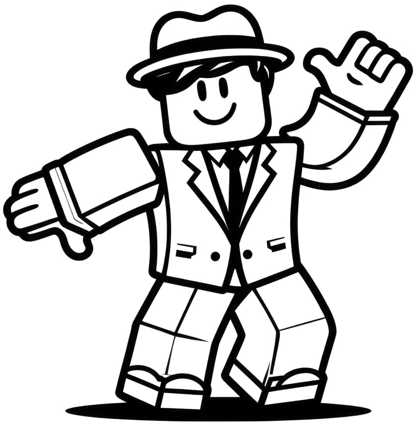 Roblox coloring pages