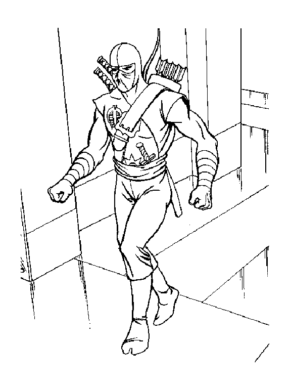 Shreder free ninja turtles drawing to download and color