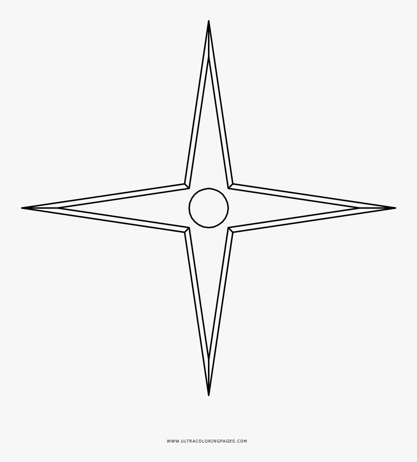 Shuriken coloring page