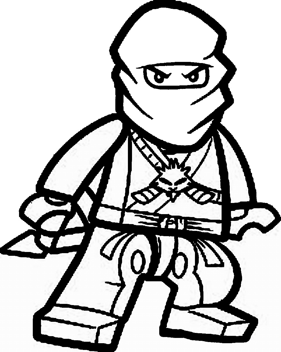 Ninja warriors coloring pages â birthday printable