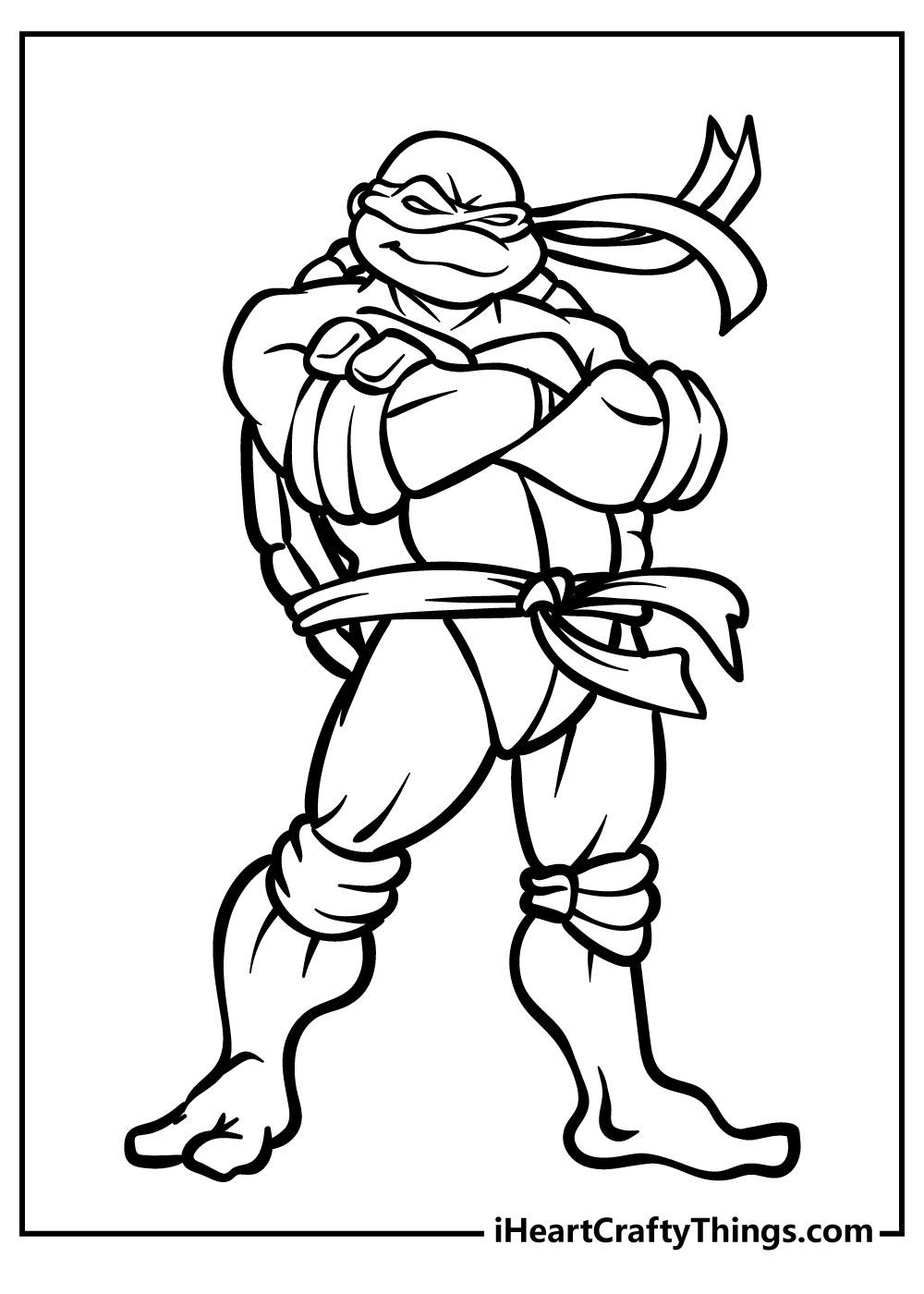 Ninja turtles coloring pages free printables