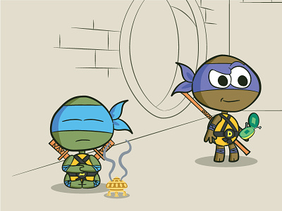 Ninja turtles emojis by will lenzen jr on