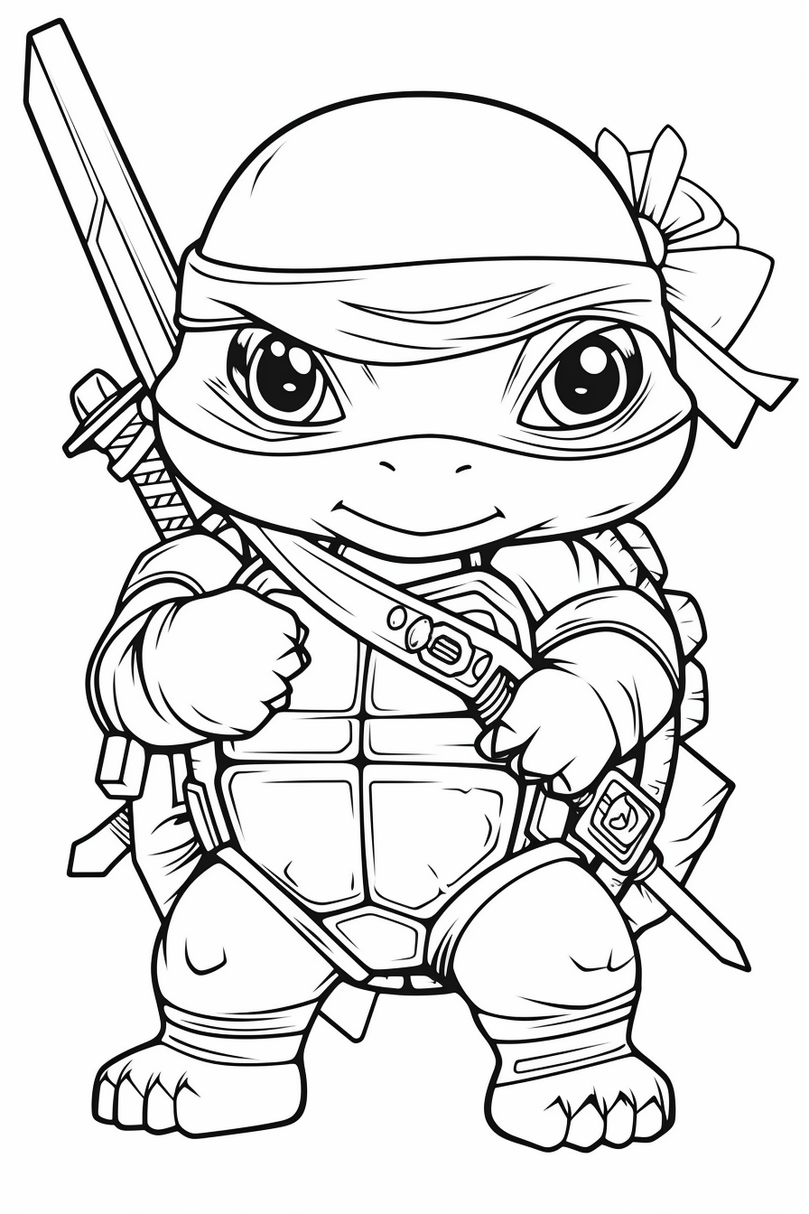 Teenage mutant ninja turtles coloring book by bendon pubâ off