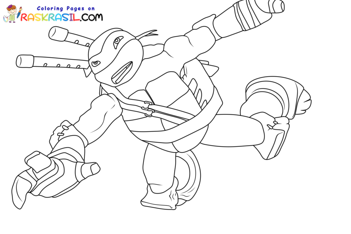 Teenage mutant ninja turtle coloring sheets printable k off