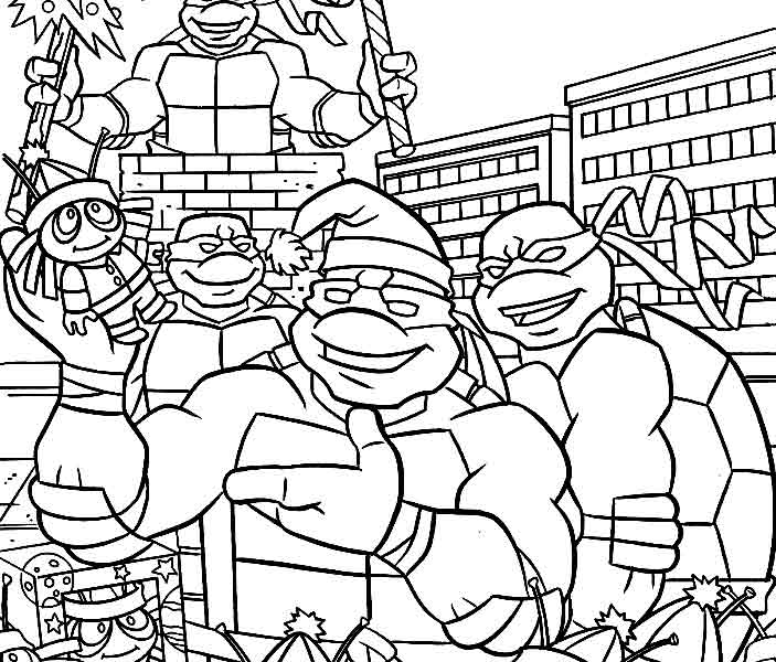 Printable ninja turtles coloring pages fun for all ages