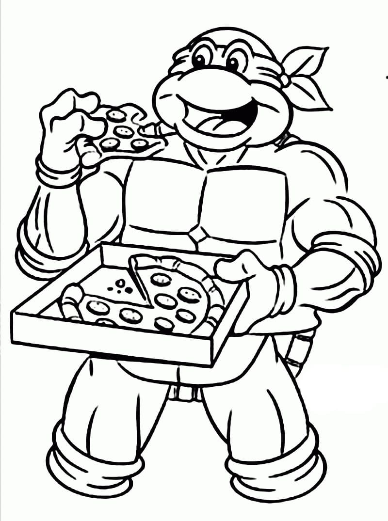 Ninja turtles coloring pages