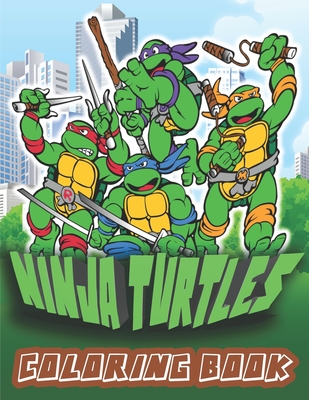 Ninja turtles coloring book amazing coloring pages with relaxing ninja turtles coloring book with beautiful glossy cover paperback changing hands bookstore