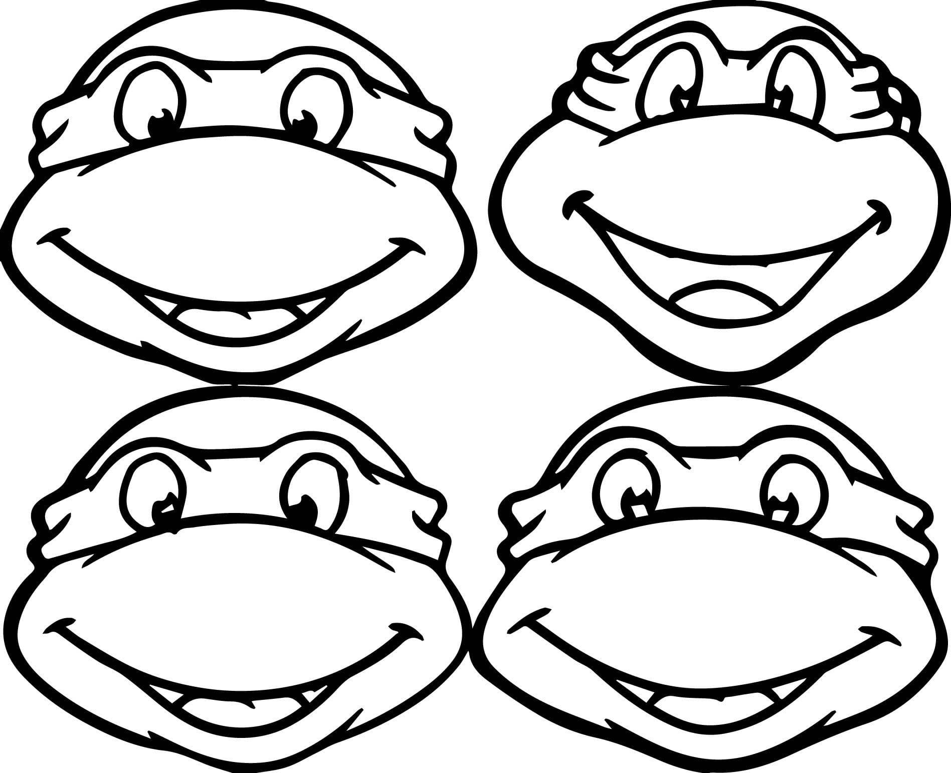 Ninja turtles coloring pages