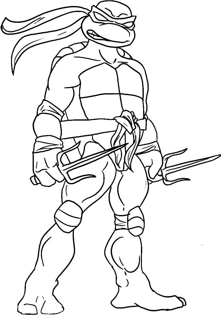 Printable ninja turtles coloring pages fun for all ages