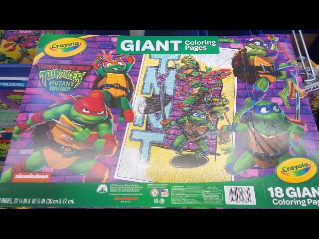 Teenage utant ninja turtles utant ayhe coloring and activity books