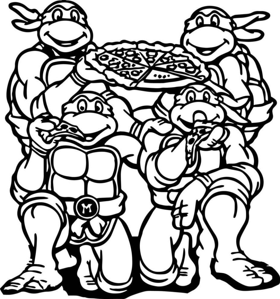Ninja turtle coloring page coloring pages ninja turtle coloring sheets iurogm pages ba