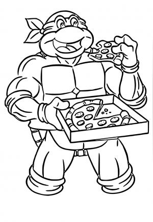 Free printable ninja turtles coloring pages for adults and kids