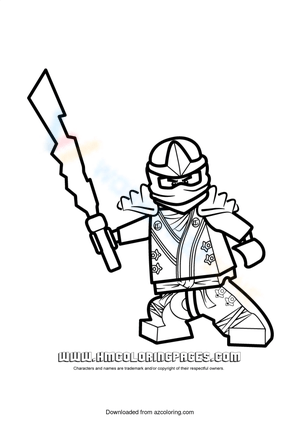 Free collection of ninjago coloring pages for kids