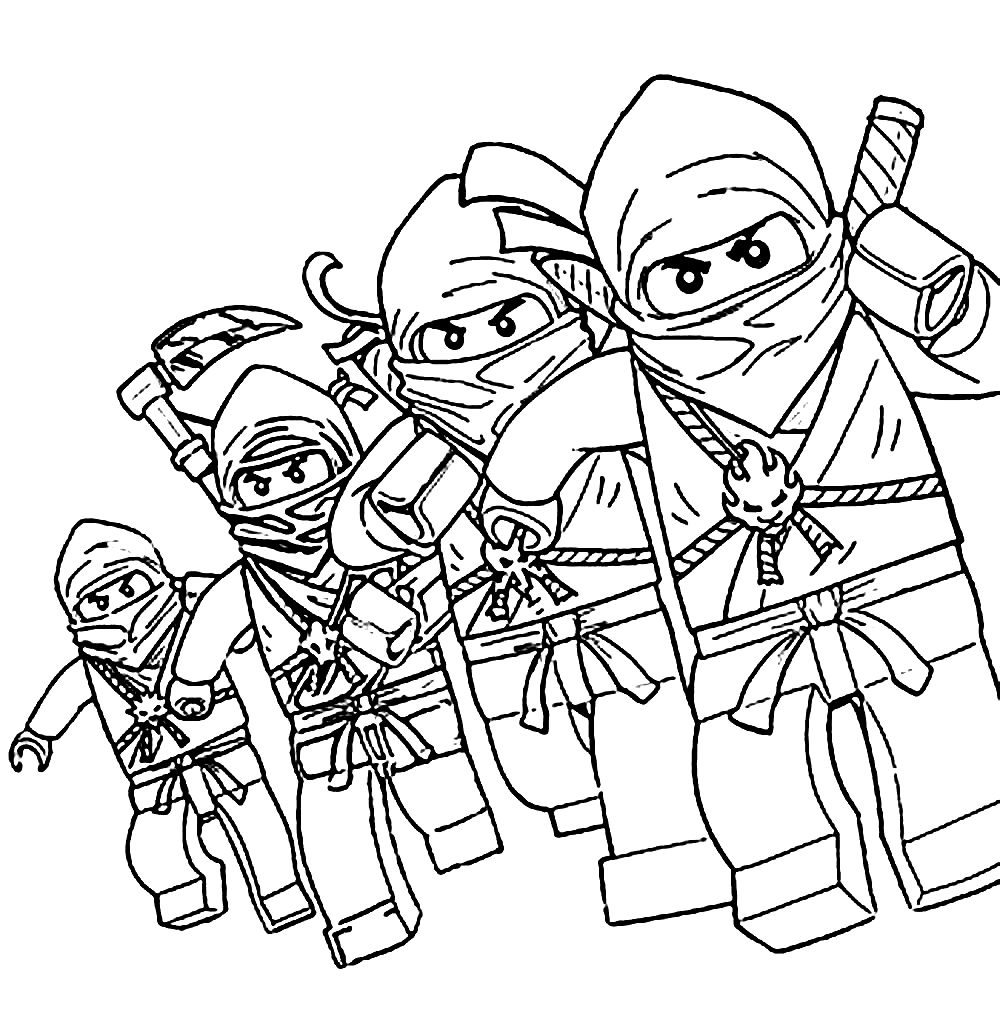 Ninjago coloring pages printable for free download