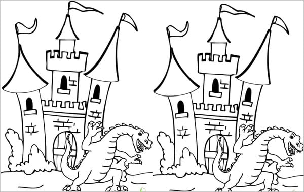 Dragon coloring pages