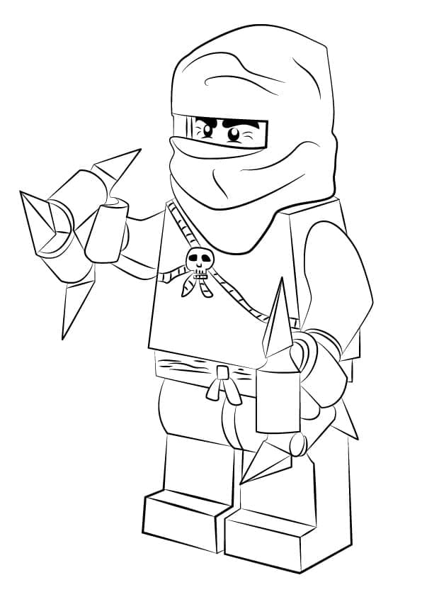 Ninjago dragon coloring page