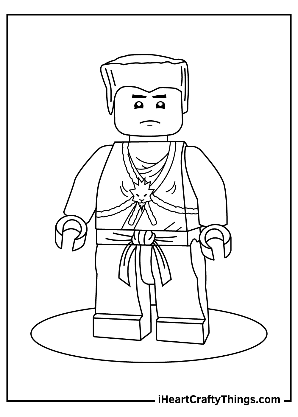 Lego ninjago coloring pages free printables