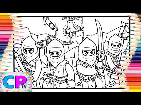 Lego ninjago coloring pages