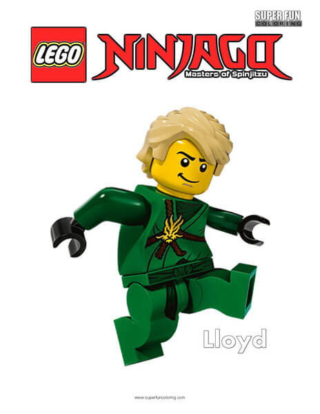 Lego ninjago coloring pages