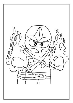 Get ready for ninja action printable ninjago coloring pages collection for kids