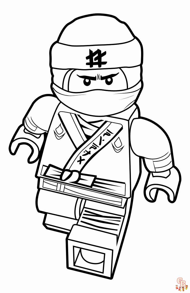 Free printable ninjago lloyd coloring pages for kids