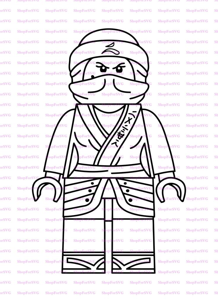 Outline nya lego ninjago svg svg dxf cricut silhouette cut file instant download silhouette cutting files lego ninjago lego head