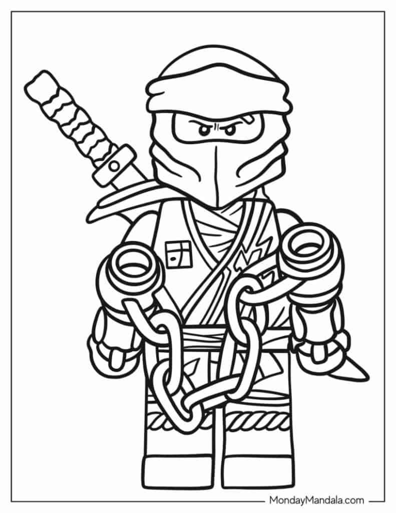 Lego coloring pages free pdf printables