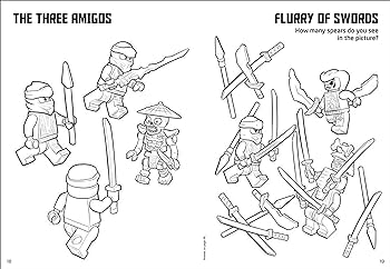 Lego ninjago ninja hero coloring ameet publishing books