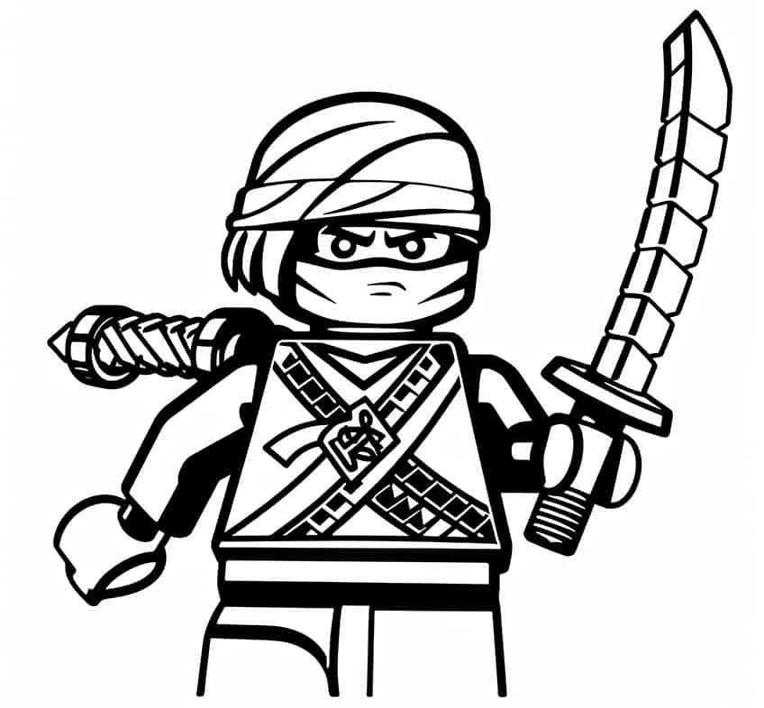 Ninjago coloring pages