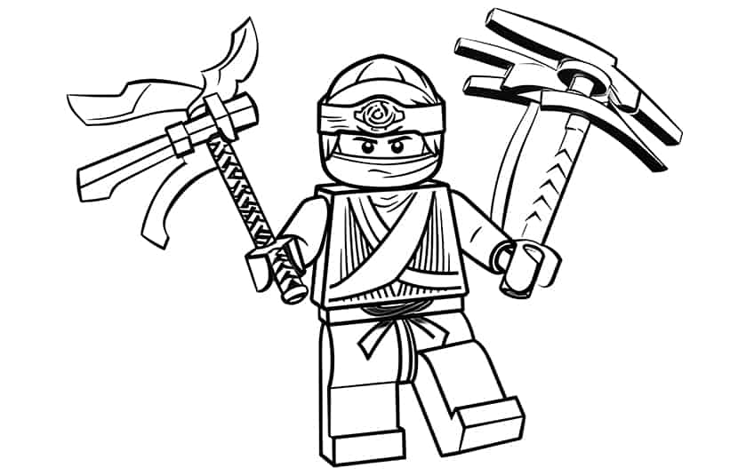 Ninjago coloring pages