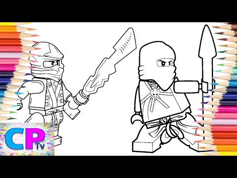 Lego ninjago coloring pages