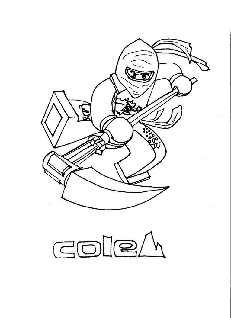 Free printable ninjago coloring pages for kids