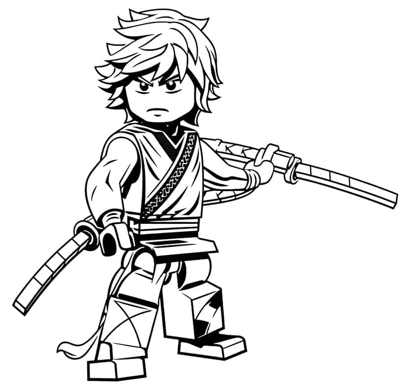 Ninjago coloring pages