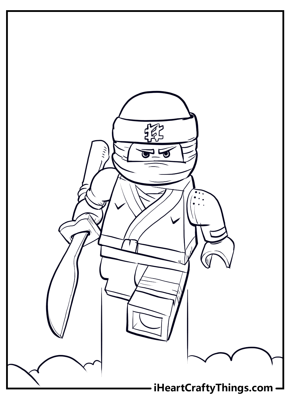 Lego ninjago coloring pages free printables