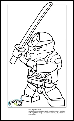 Lego coloring pages