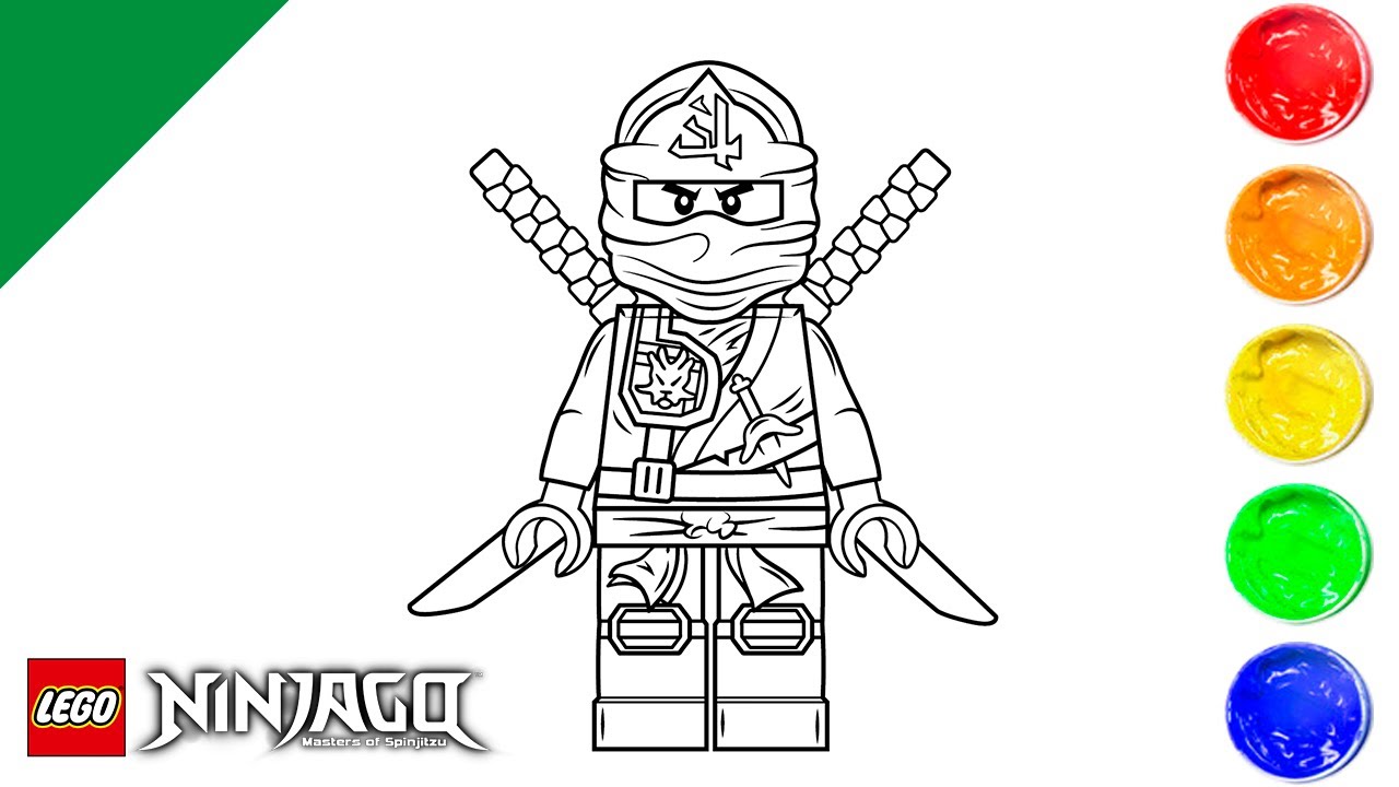 Lloyd lego ninjago coloring pages art and coloring fun