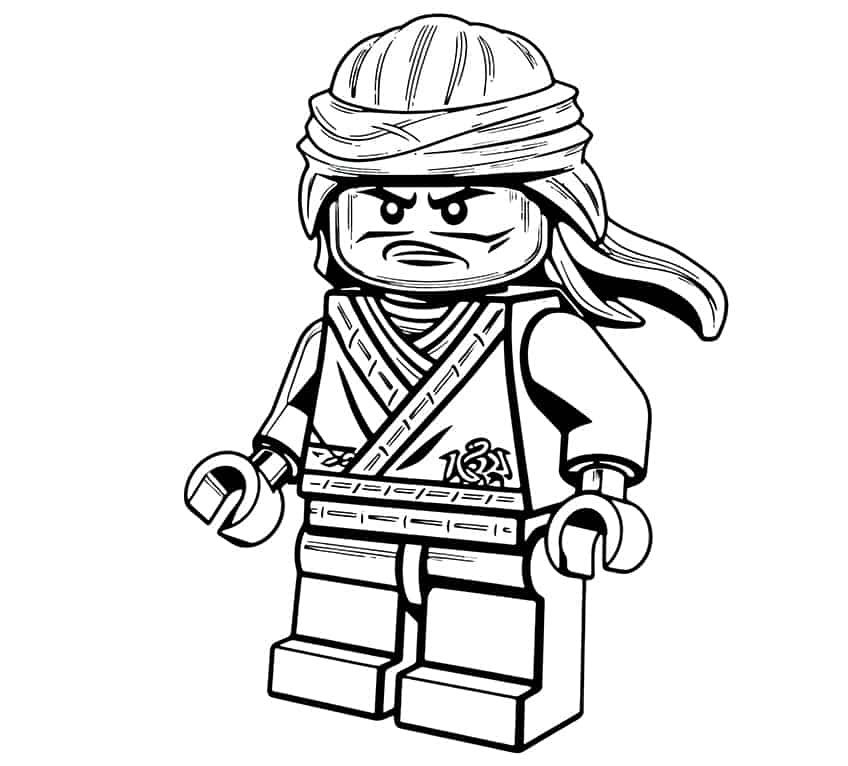 Ninjago coloring pages