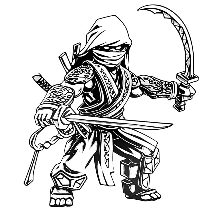 Ninjago coloring pages