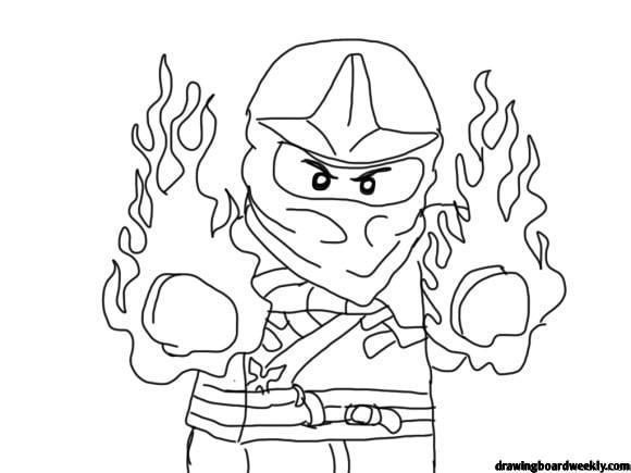 Ninjago coloring pages printable