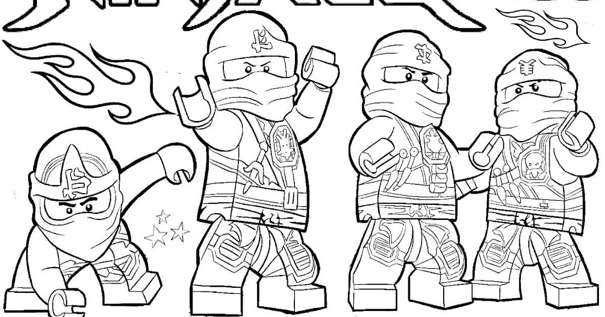 Ninjago coloring pages pdf rcoloringpagespdf