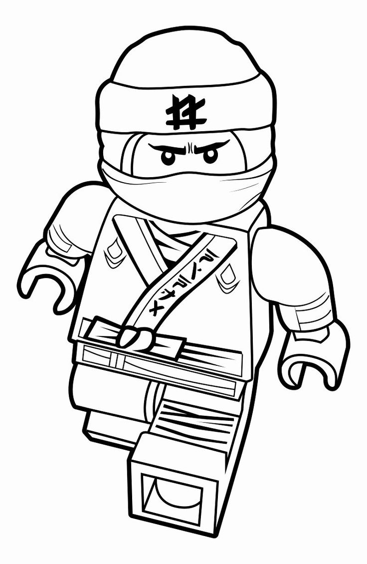 Ninjago coloring pages from lego pdf