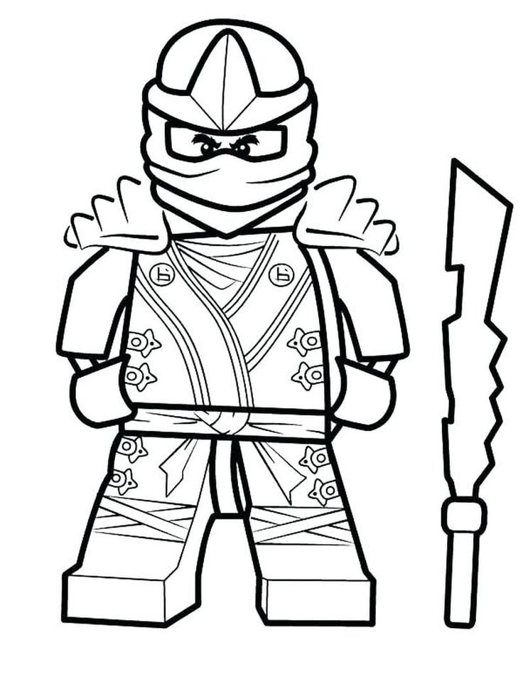 Complete ninja coloring pages pdf for kids