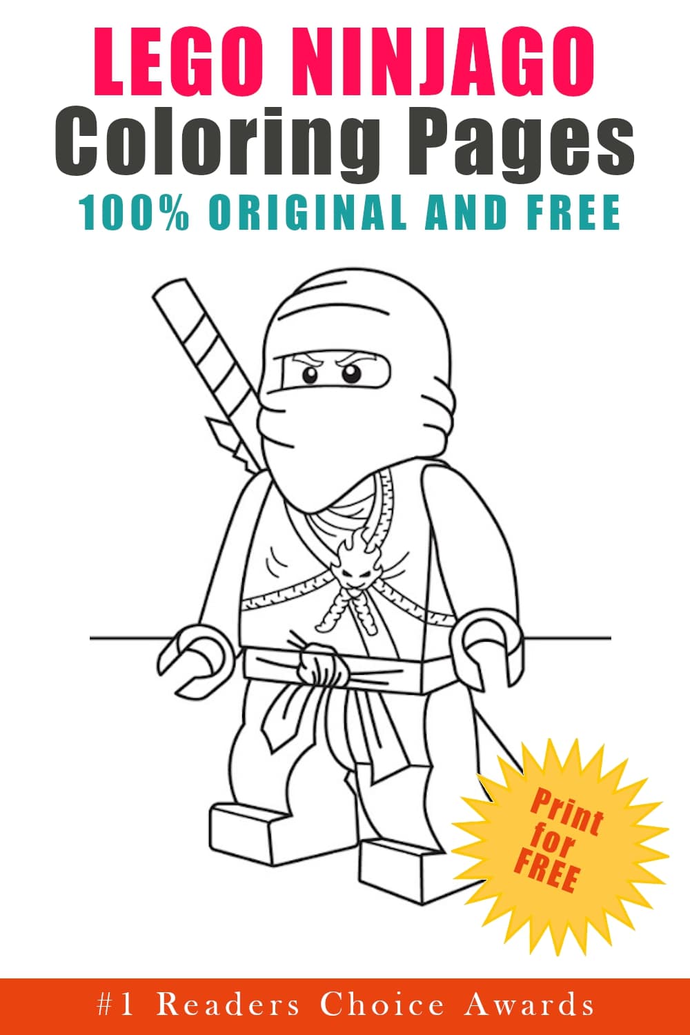 Lego ninjago coloring pages free printables