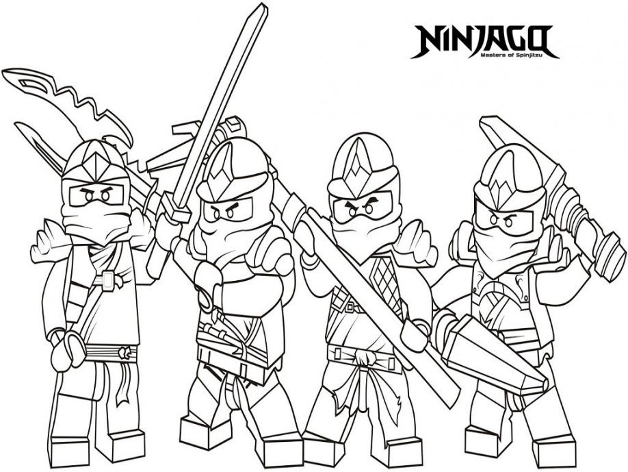 Free printable ninjago coloring pages pdf