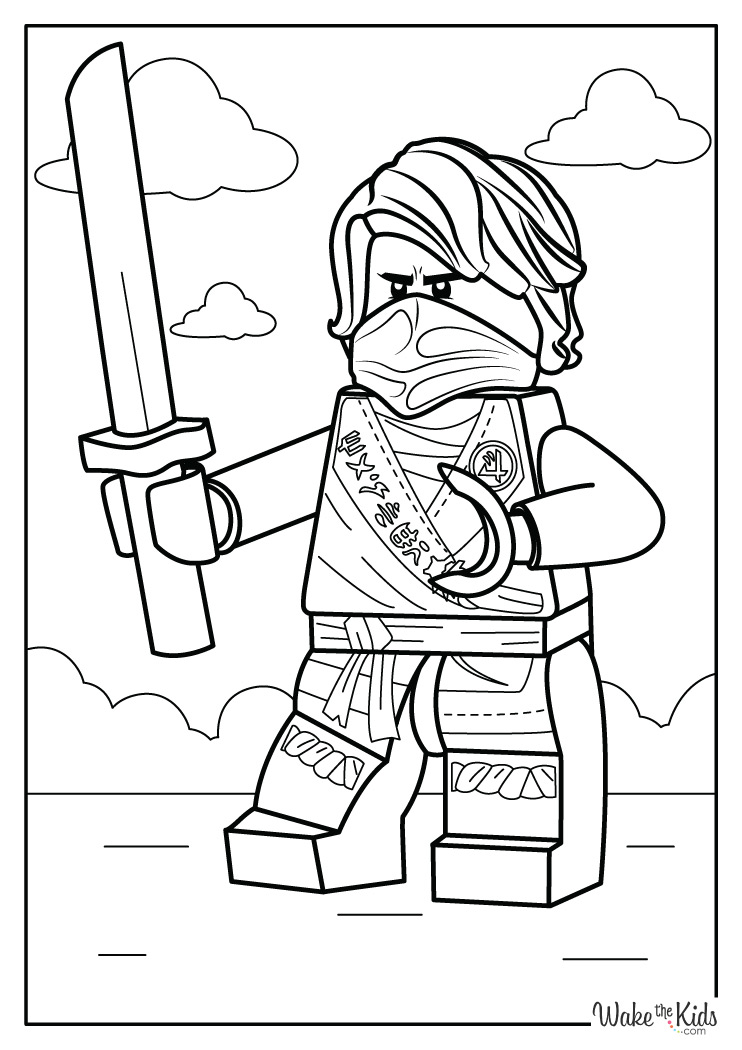 Free lego ninjago coloring pages printable pdfs