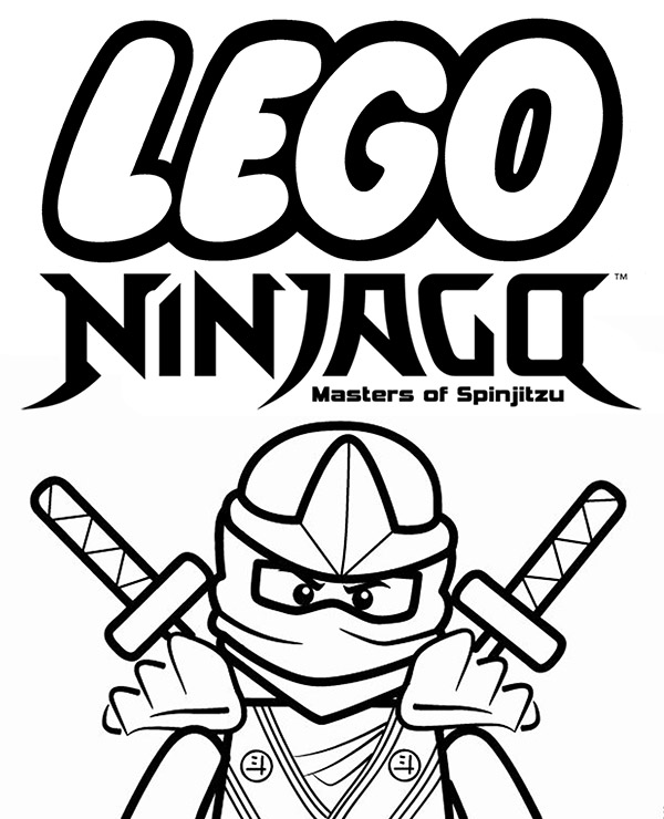 Print lego ninjago coloring page sheet