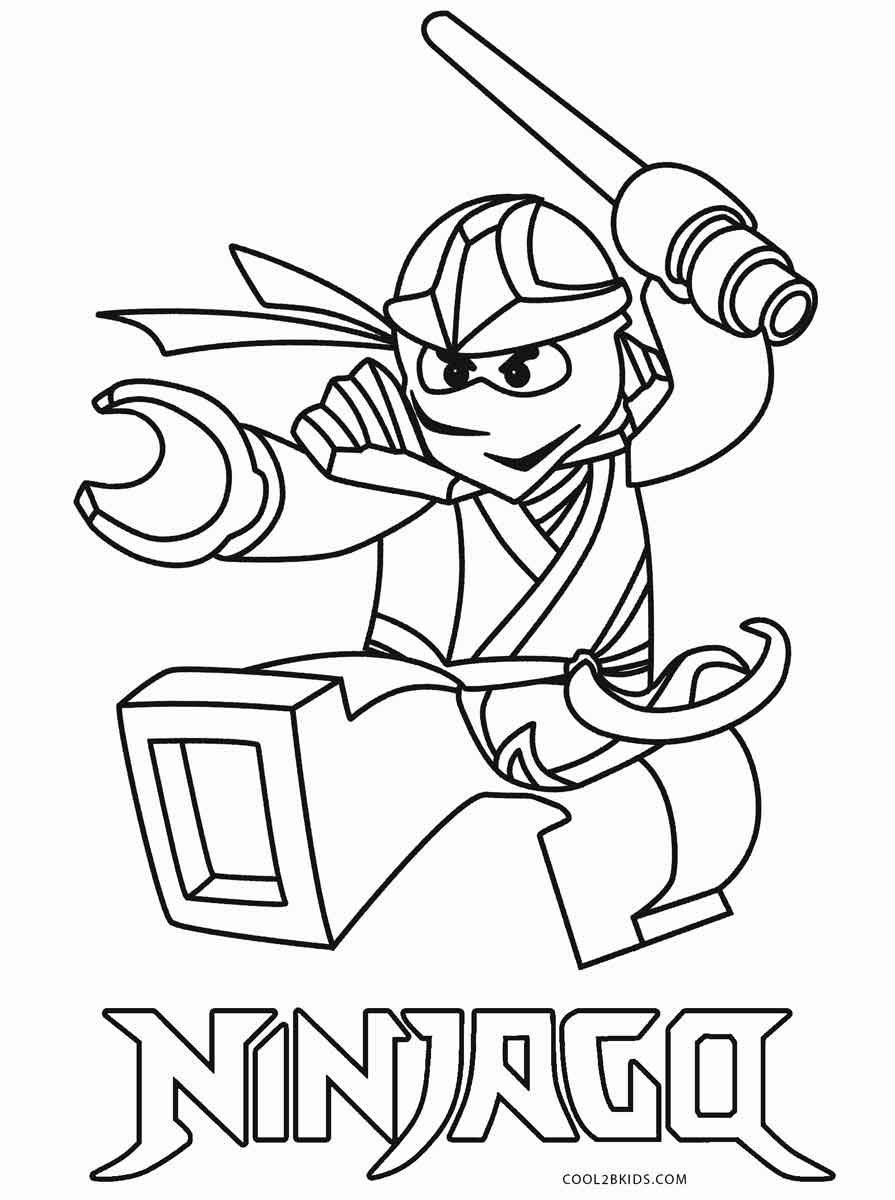 Free printable ninjago coloring pages for kids