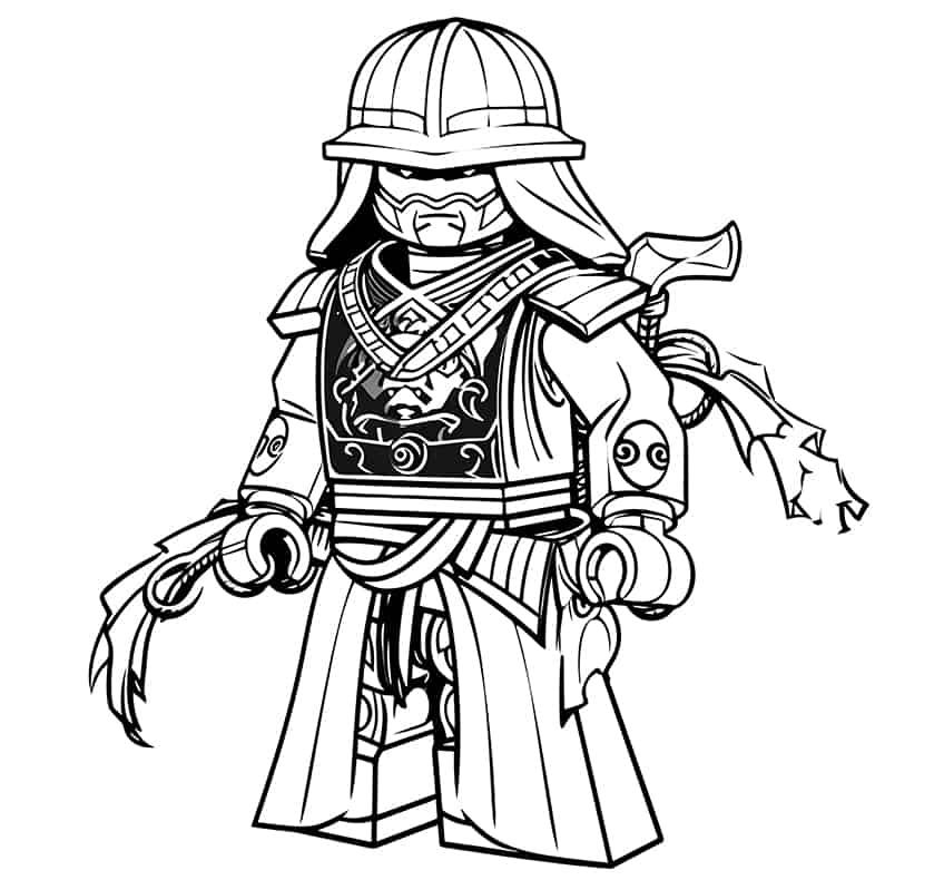 Ninjago coloring pages