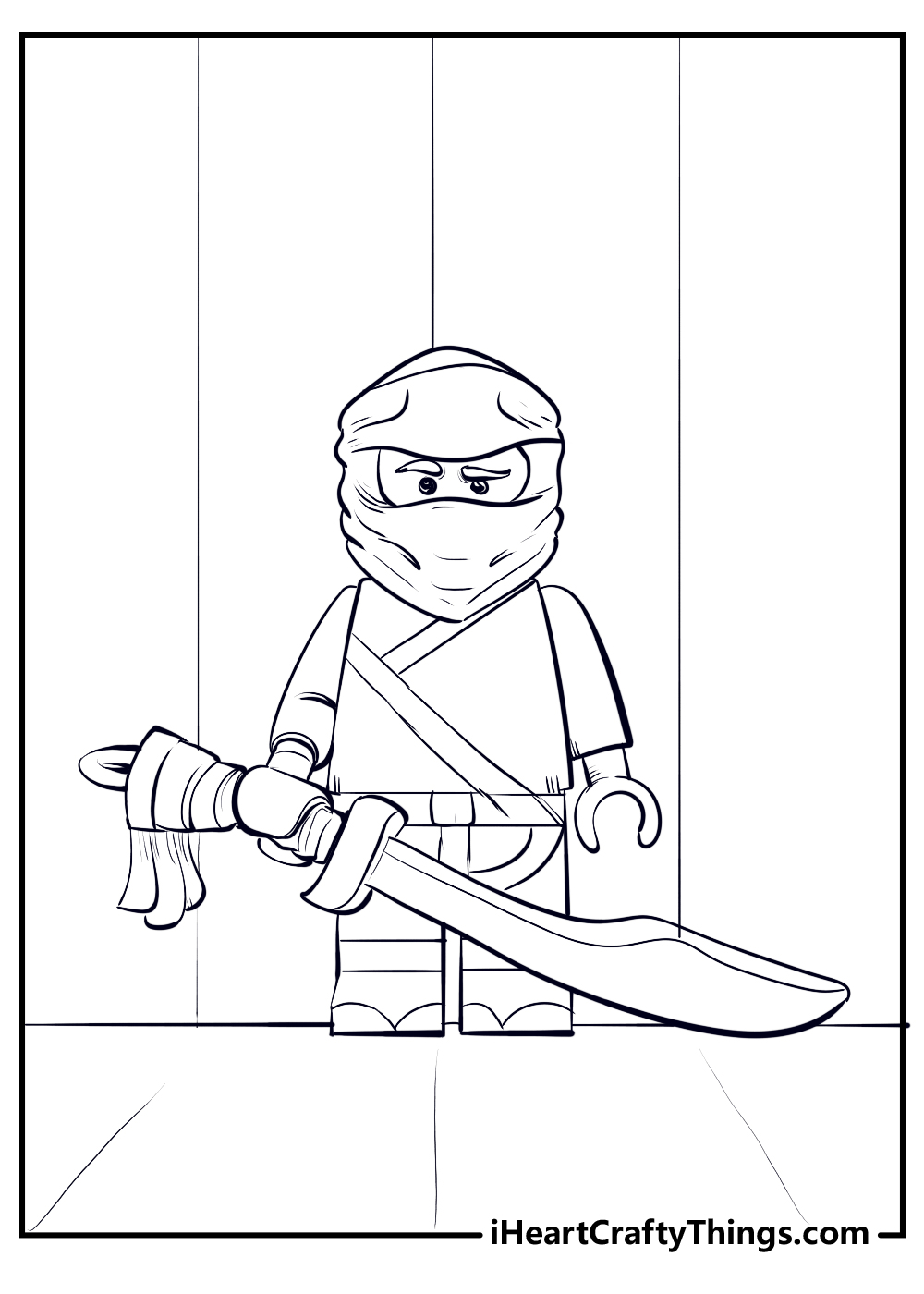 Lego ninjago coloring pages free printables