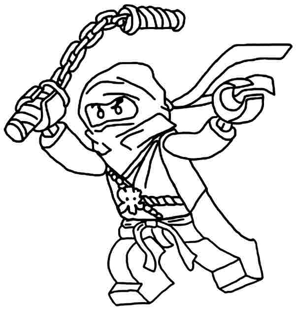 Printable ninjago coloring pages